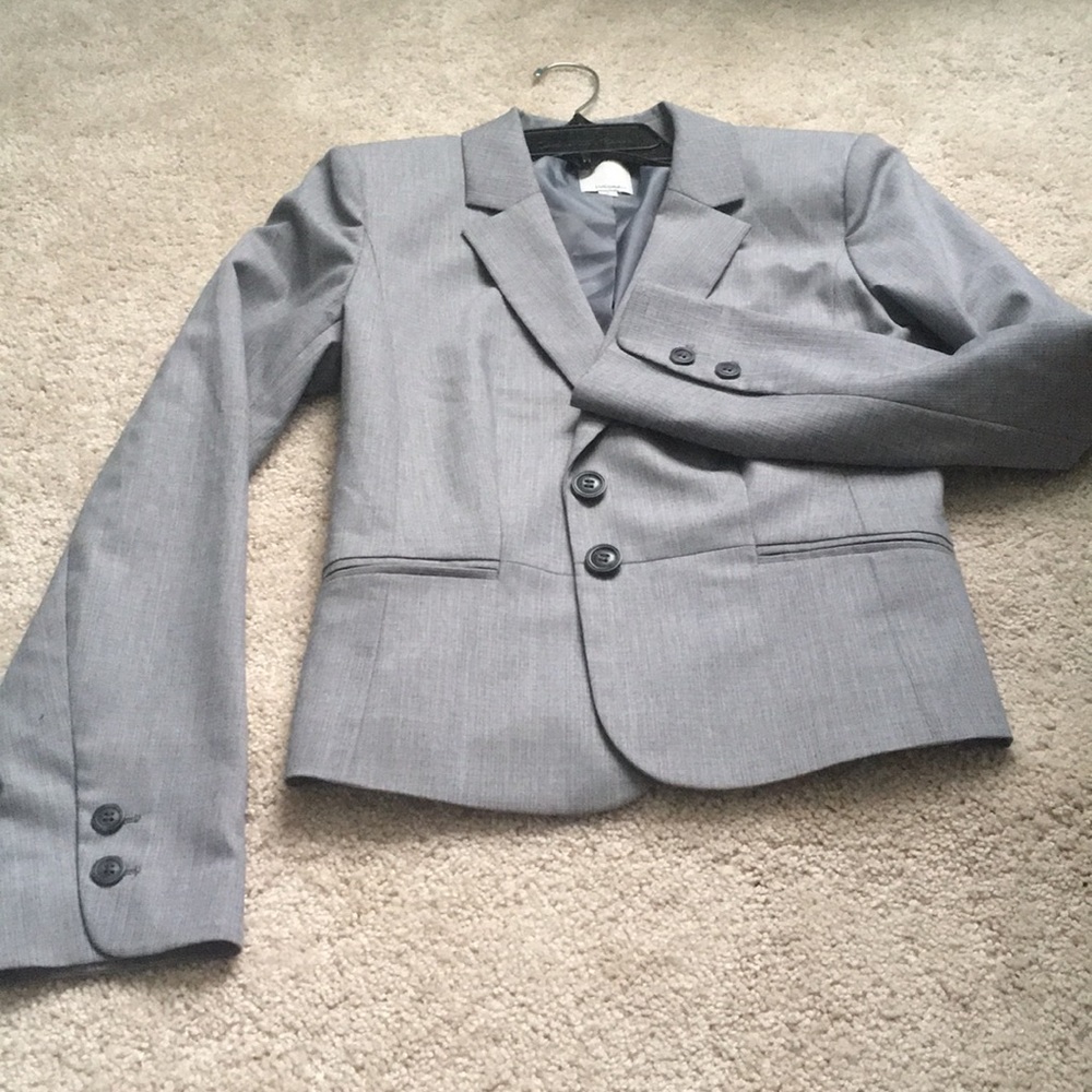 Light Gray Interview Blazer